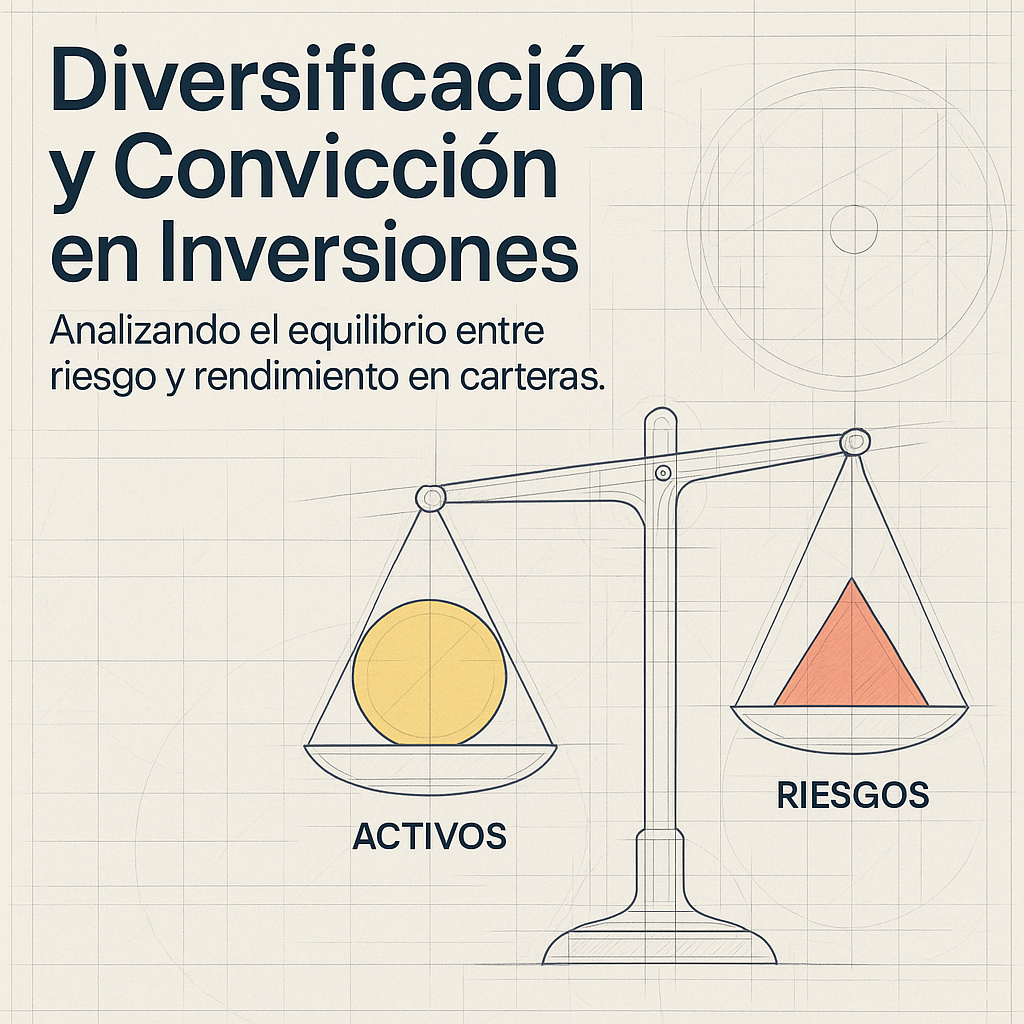 Diversificación vs convicción: el dilema del portafolio eficiente