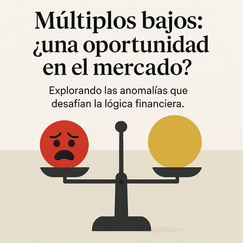 Anomalías del mercado: ¿por qué los múltiplos bajos pueden ganar sistemáticamente?