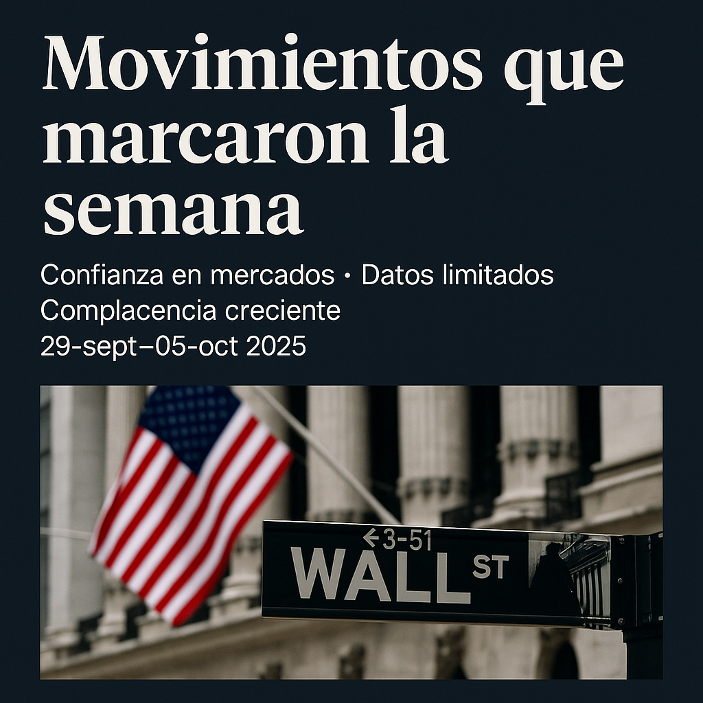 El péndulo de la confianza: mercados en máximos pese a señales mixtas