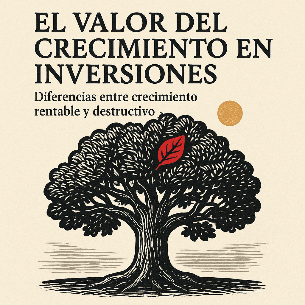 El valor del crecimiento: cuándo pagar por él y cuándo evitarlo