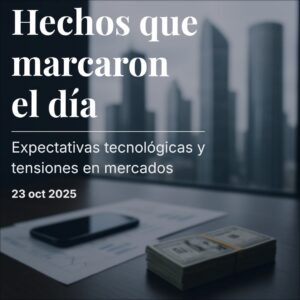 Mercados entre promesas tecnológicas y tensiones macro