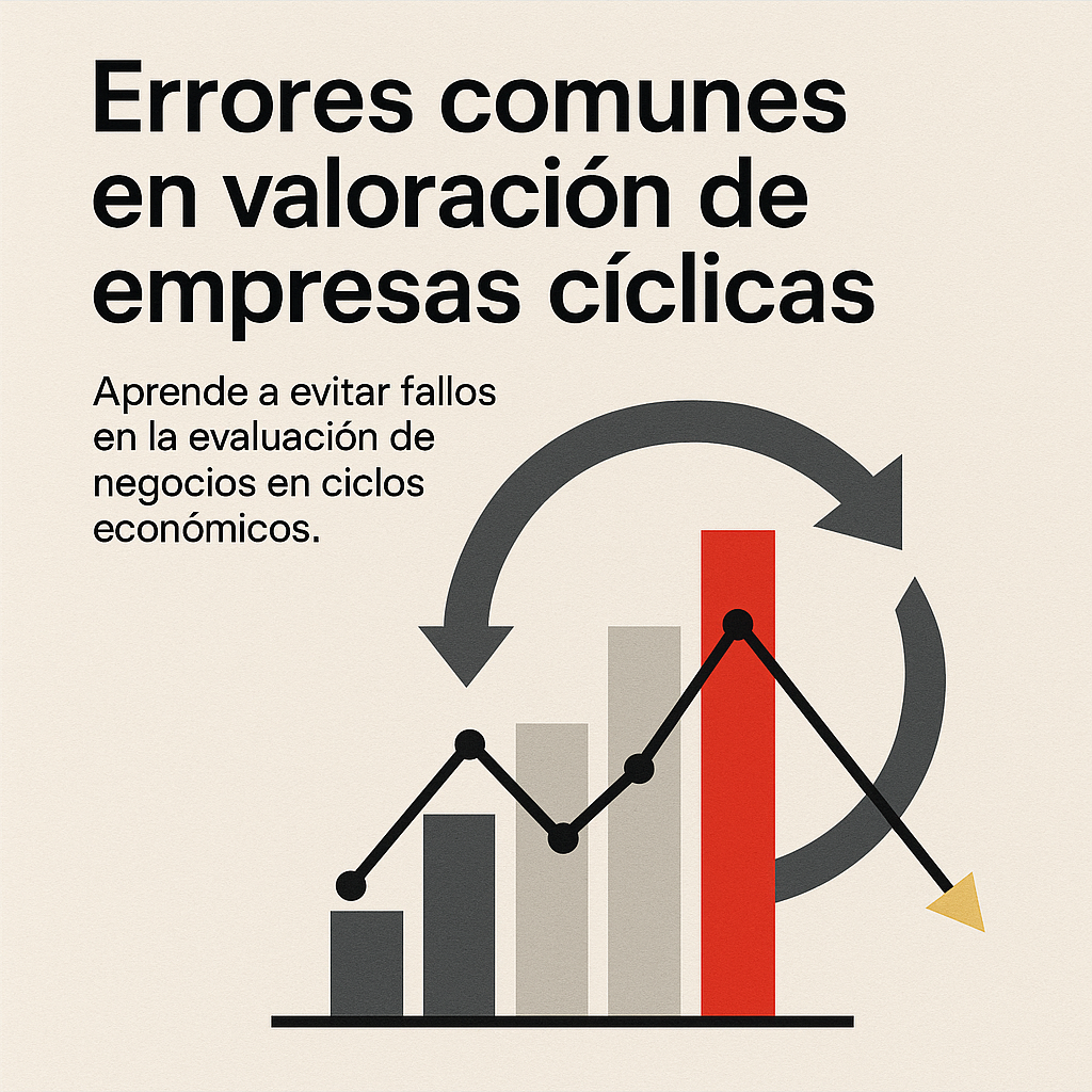 Valorar empresas cíclicas: errores comunes y buenas prácticas