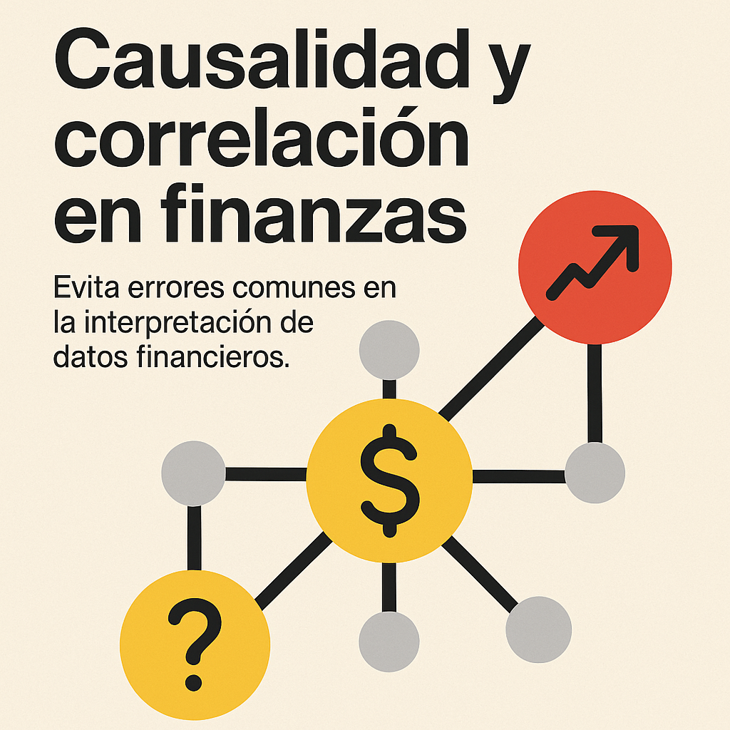 Cómo distinguir entre causalidad y correlación en análisis financiero