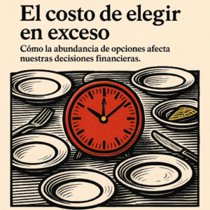 Más opciones, peores decisiones. El costo oculto de elegir demasiado