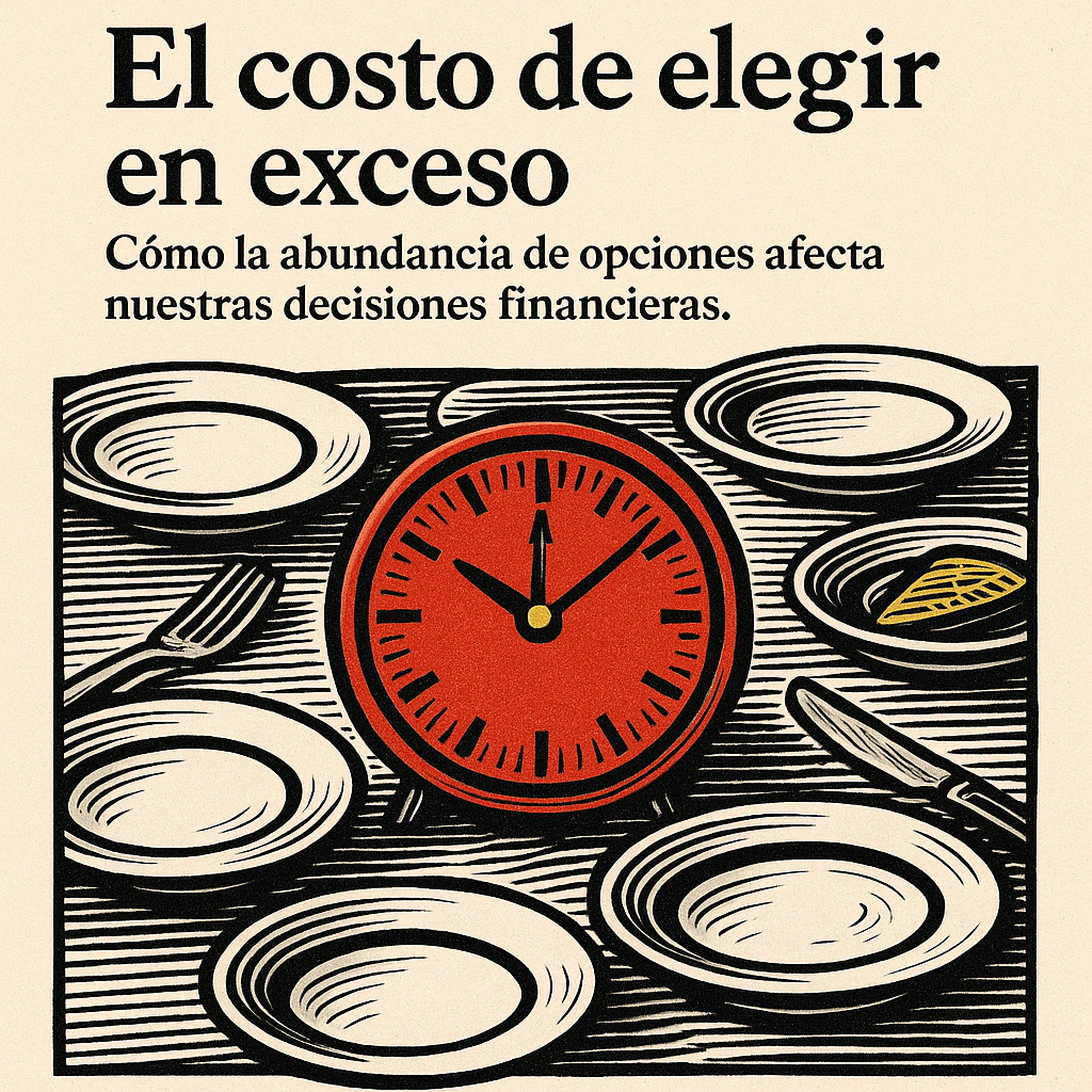 Más opciones, peores decisiones. El costo oculto de elegir demasiado