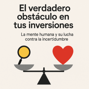 Tu peor enemigo como inversor no es el mercado. Eres tú