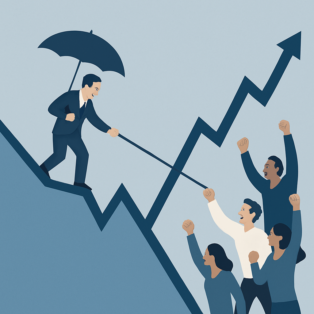 La lucha entre la aversión al riesgo y la euforia colectiva