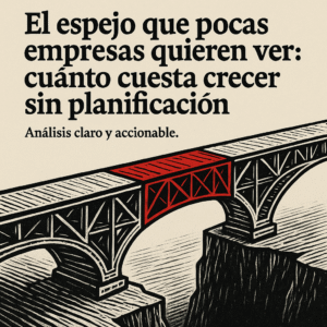 El espejo que pocas empresas quieren ver: cuánto cuesta crecer sin planificación